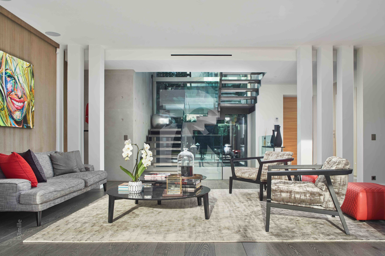 villa in Cap d'Antibes : Rent this modern villa with a lovely view on the roof top. - Photo 6