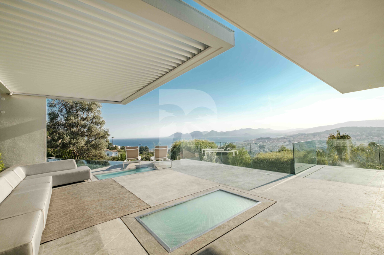 villa in Cannes : Rent this brand new modern villa in Cannes Californie - Photo 2