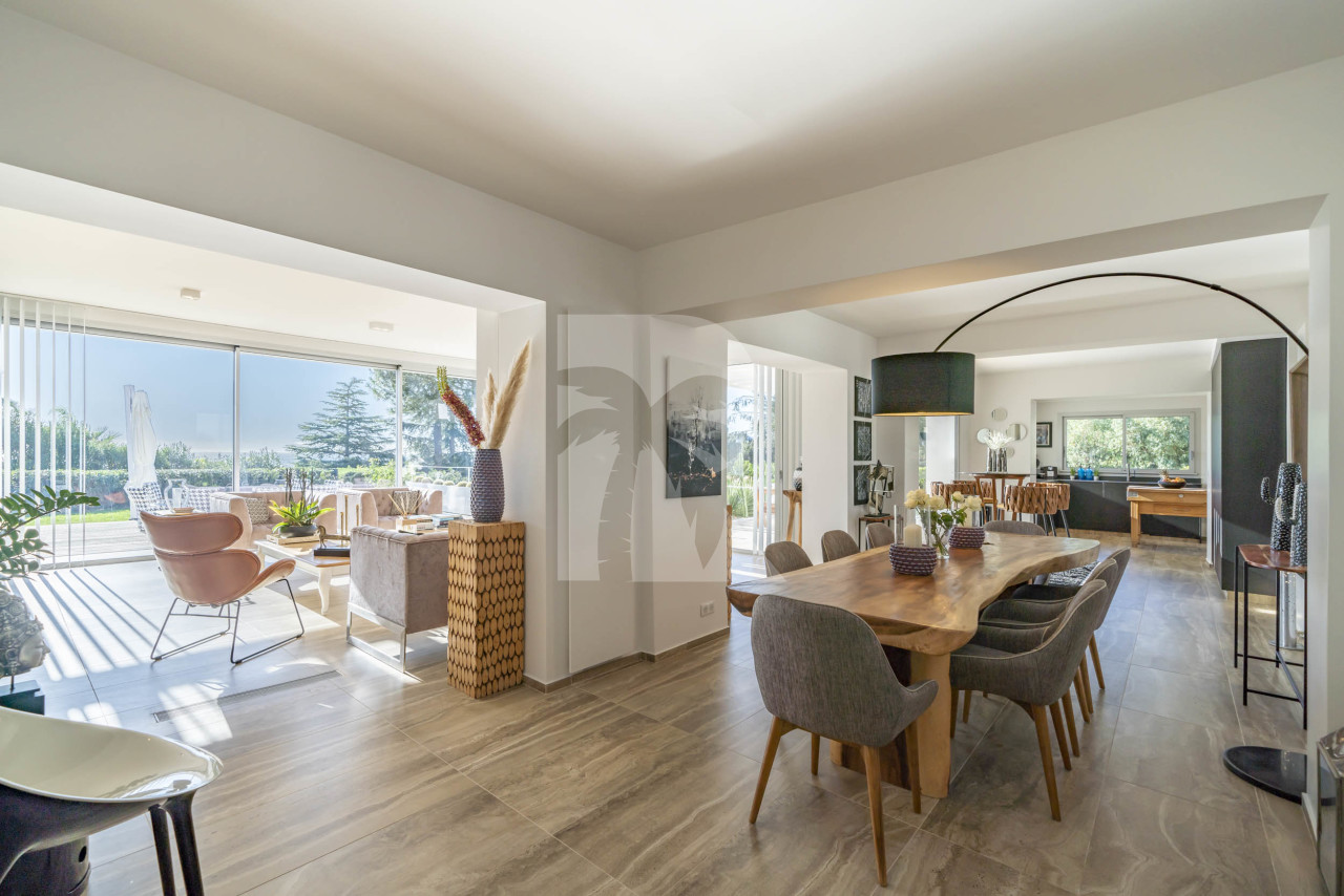villa in Cannes : Rent this brand new modern villa in Cannes Croix des Gardes with a stuning 180 degree sea view - Photo 9