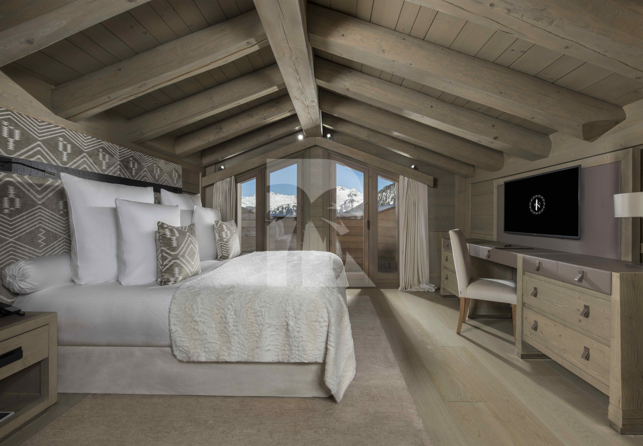 villa in Saint-Bon-Tarentaise : Rent this unique ski-in/ski-out  chalet location, with a panoramic view overlooking the valley. - Photo 8