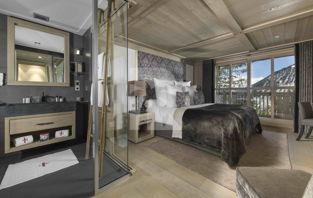villa in Saint-Bon-Tarentaise : Rent this 5 bedrooms luxurious chalet on the slopes in Courchevel 1850 - Photo 5
