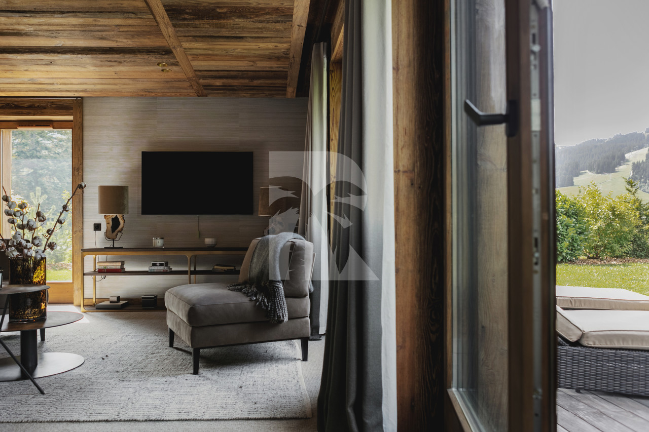 villa in Megève : Rent this fully staffed chalet over looking the stunning Mont d'Arbois in the heart of Megeve. - Photo 12