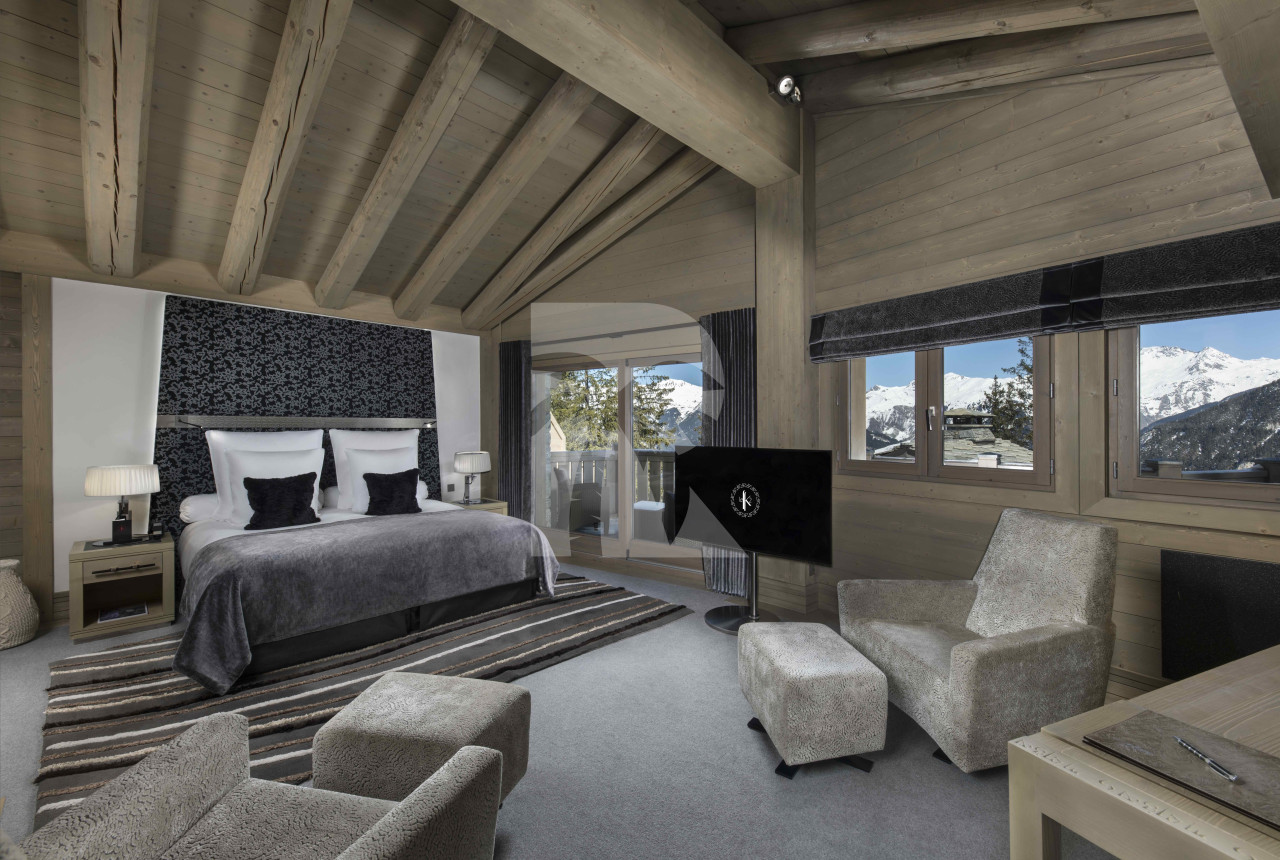 villa in Saint-Bon-Tarentaise : Rent this luxury and spacious chalet on the slopes in Courchevel 1850 - Photo 8