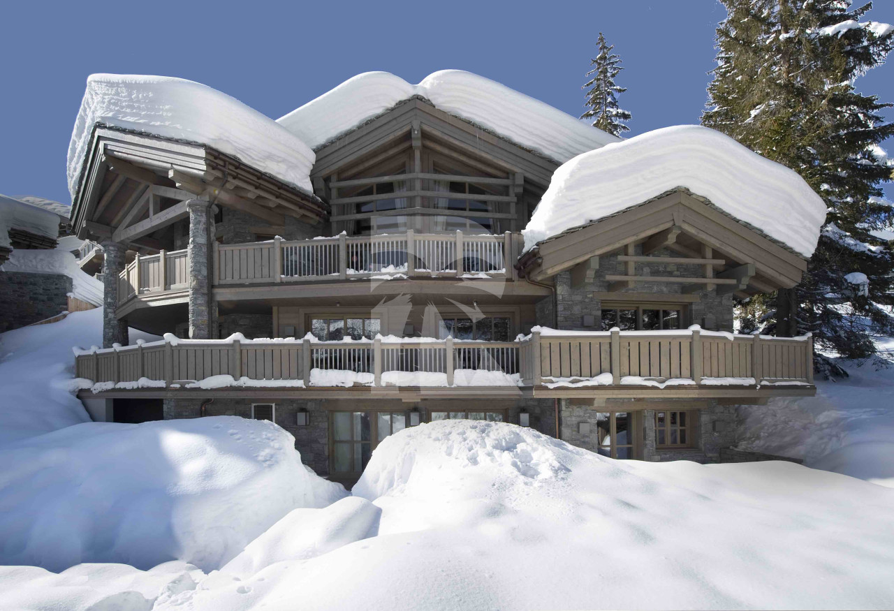 villa in Saint-Bon-Tarentaise : Rent this 5 bedrooms luxurious chalet on the slopes in Courchevel 1850 - Photo 0