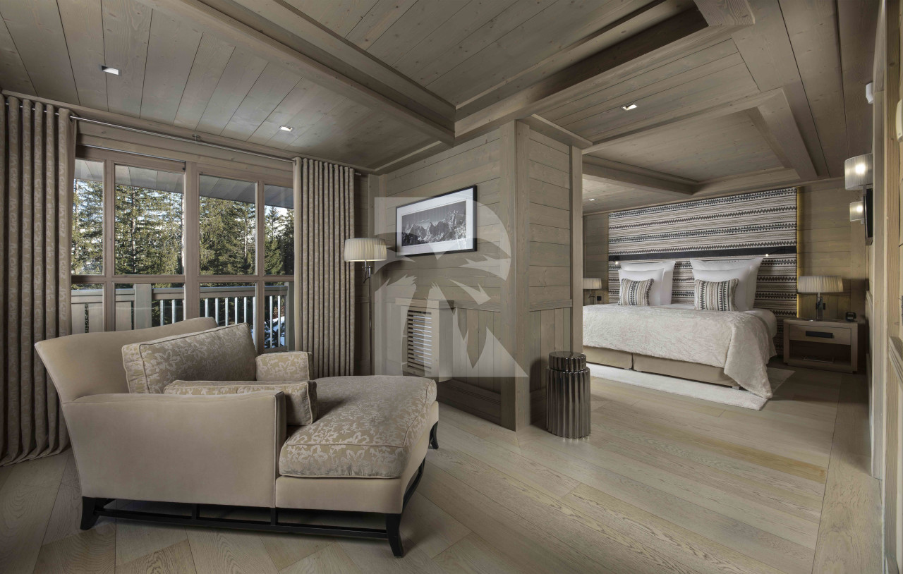 villa in Courchevel : Rent this ski in / Ski out Chalet on the Cospillot slopes for 12 guests. - Photo 4