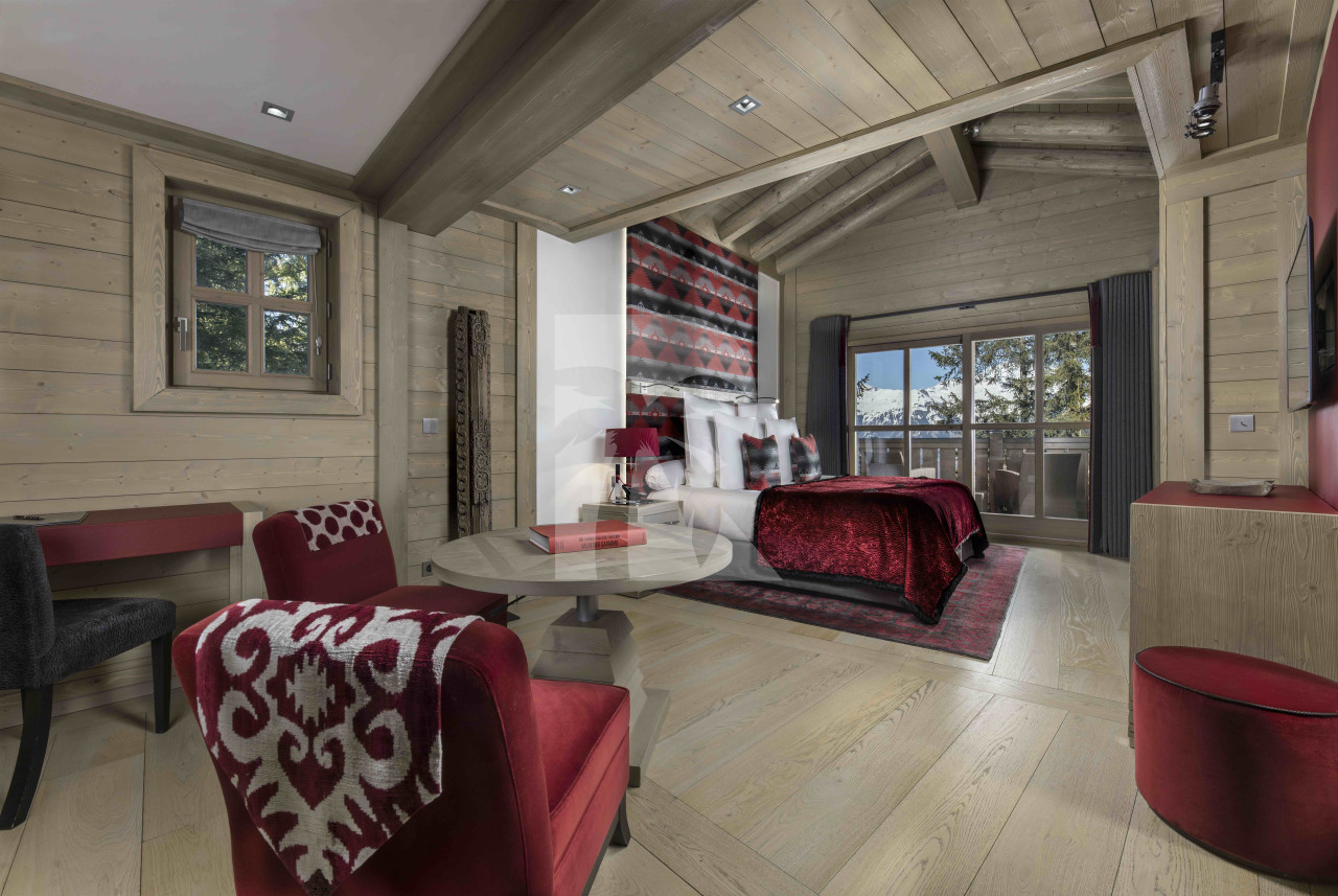 villa in Saint-Bon-Tarentaise : Rent this 5 bedrooms luxurious chalet on the slopes in Courchevel 1850 - Photo 7
