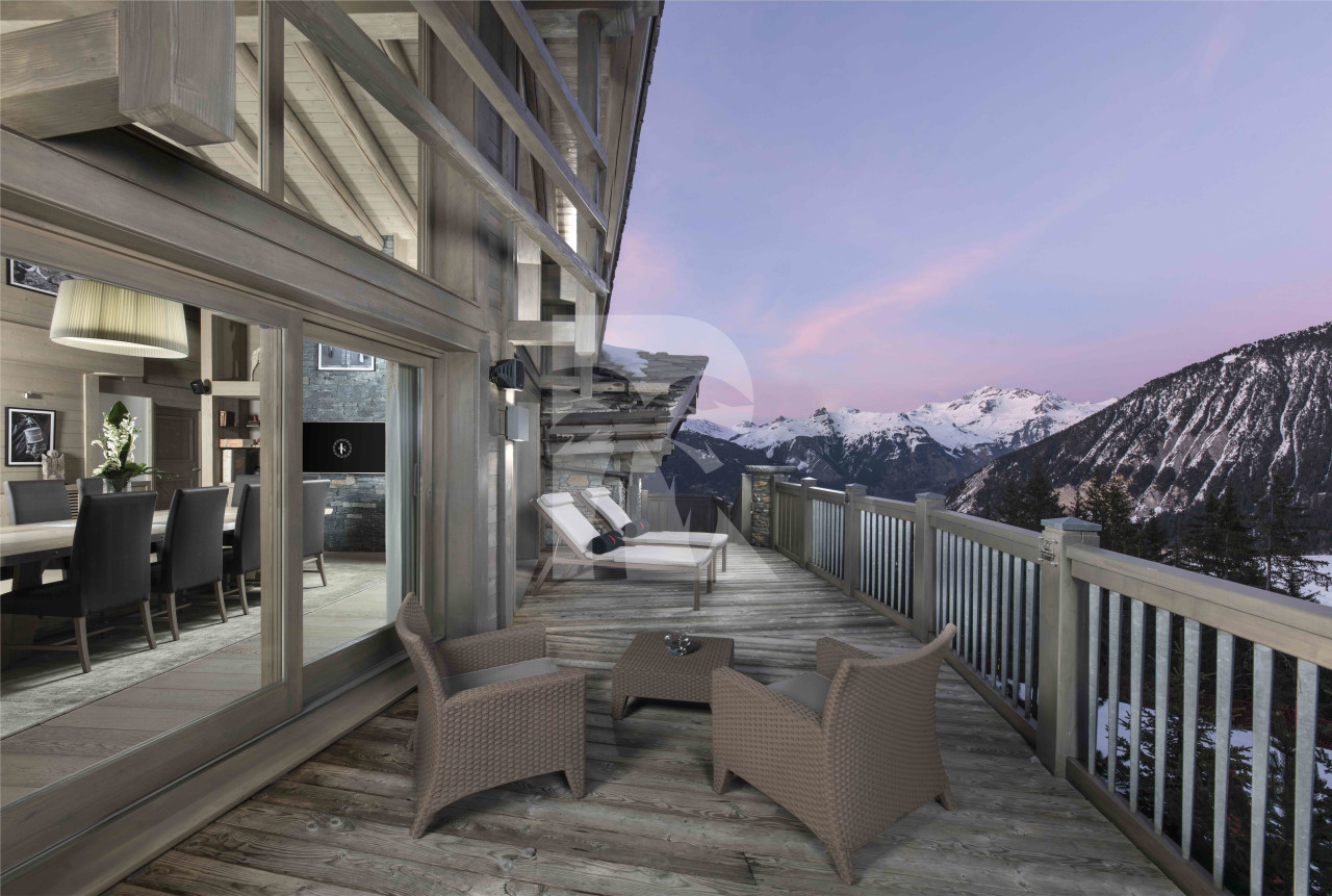 villa in Courchevel : Rent this ski in / Ski out Chalet on the Cospillot slopes for 12 guests. - Photo 1