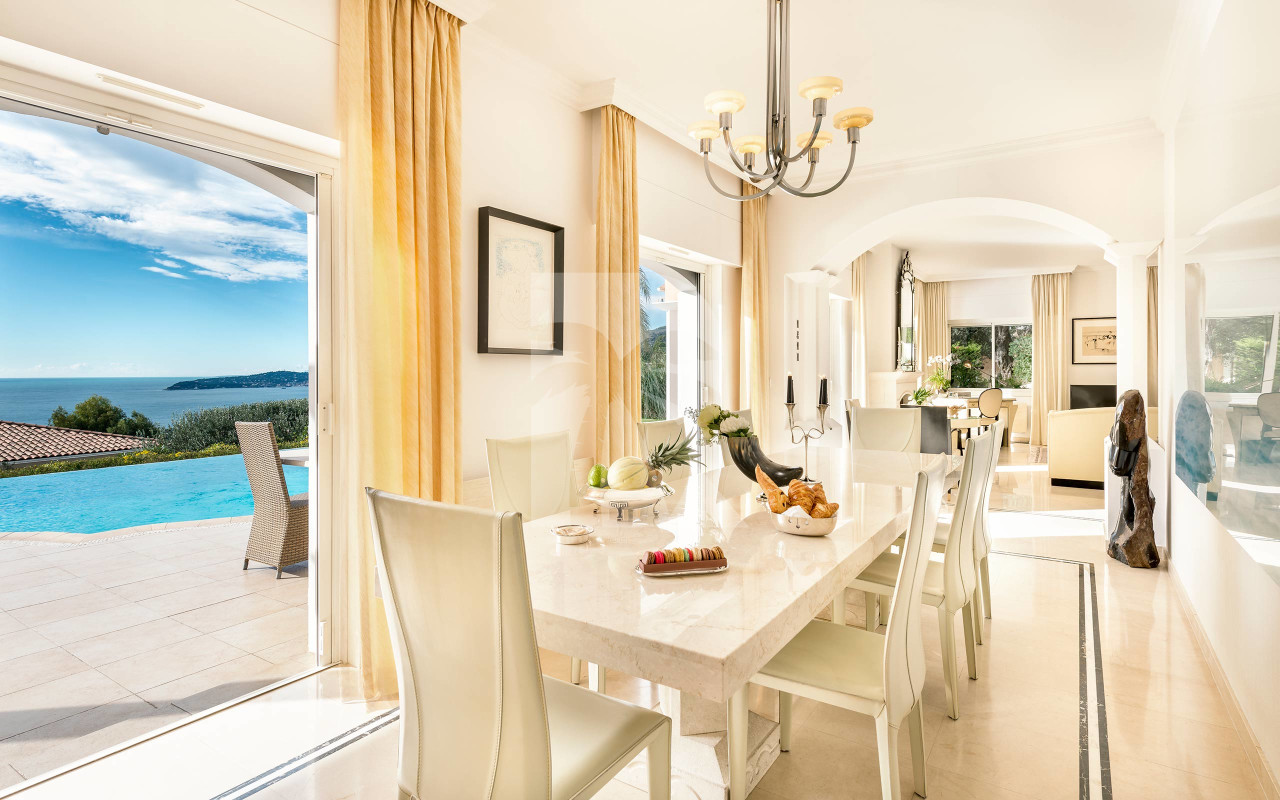 villa in Cap-d'Ail : Rent magnificent villa with a wonderful sea view close to Monaco - Photo 10