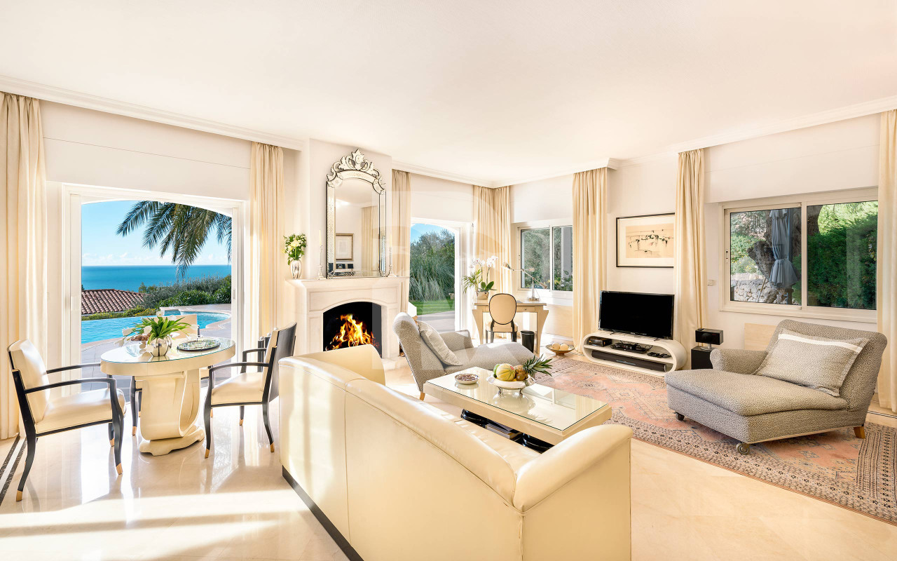 villa in Cap-d'Ail : Rent magnificent villa with a wonderful sea view close to Monaco - Photo 8