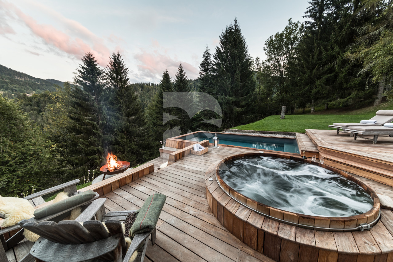 villa in Les Gets : Rent the most iconic Chalet in the Alps, located in the Chic Alpine resort of Les Gets. - Photo 9