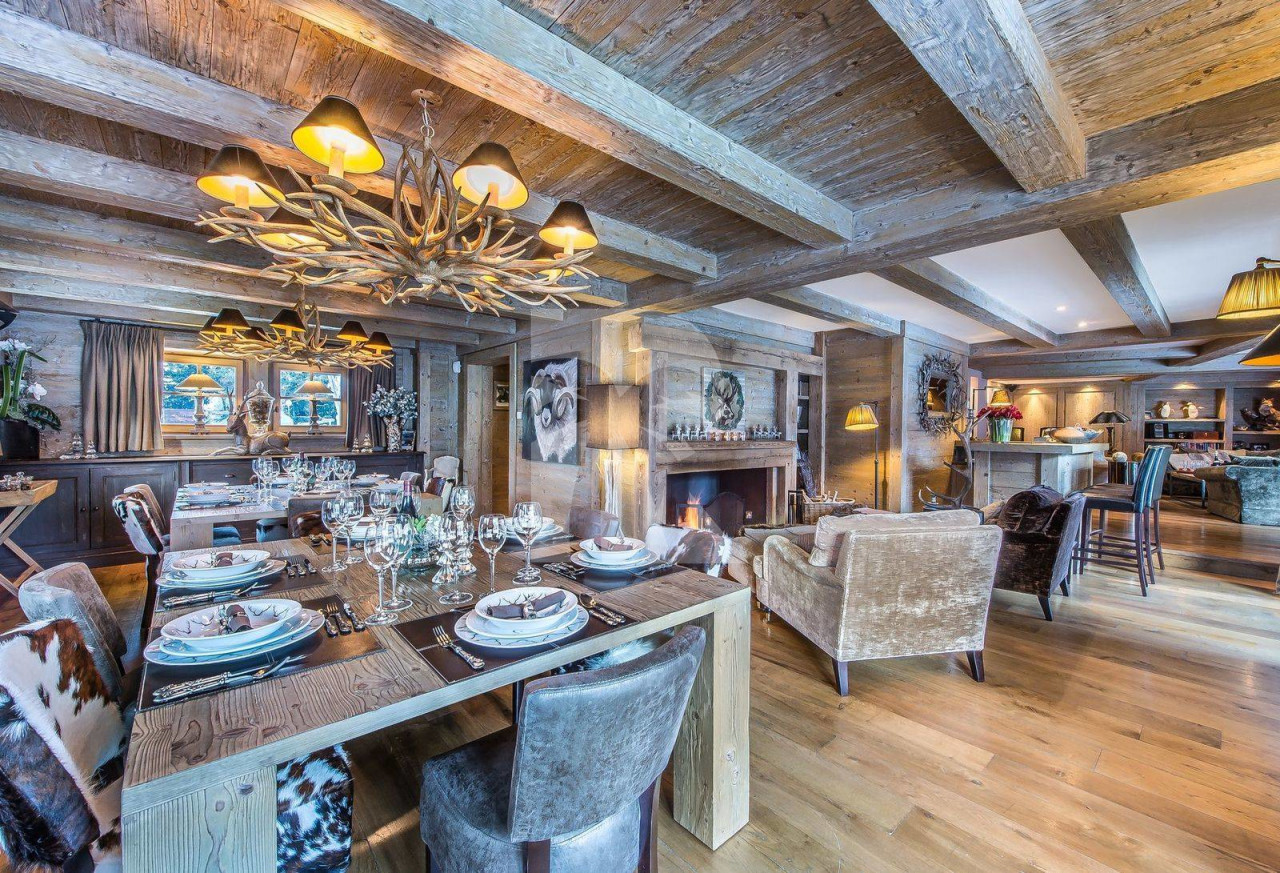 villa in Meribel : Rent one of the most luxurious chalet of Méribel with a wellness area, indoor pool for 15 guests. - Photo 4