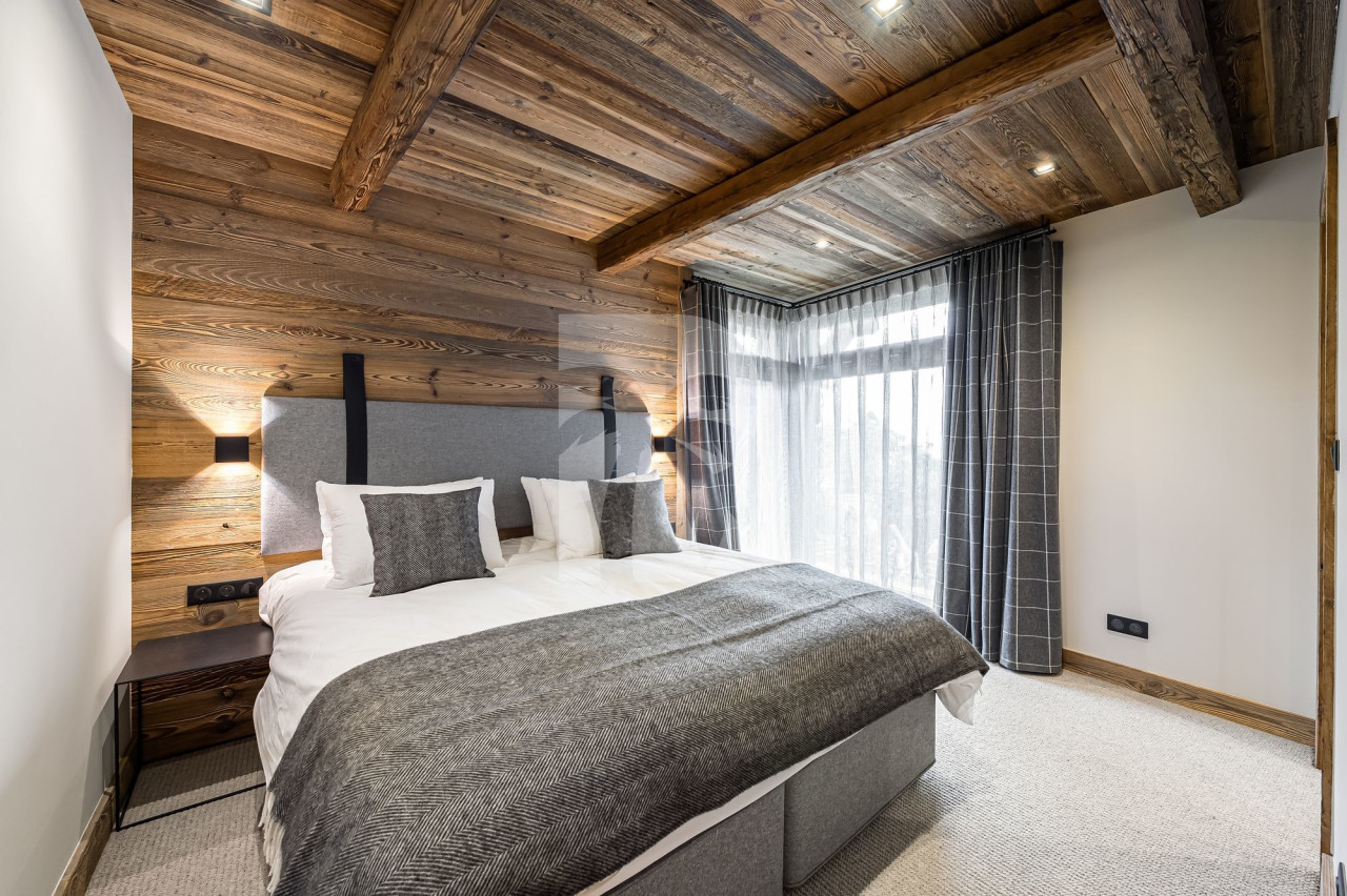 villa in St Martin de Belleville : Rent this renovated barn for 10 guest in Villarabout. - Photo 10