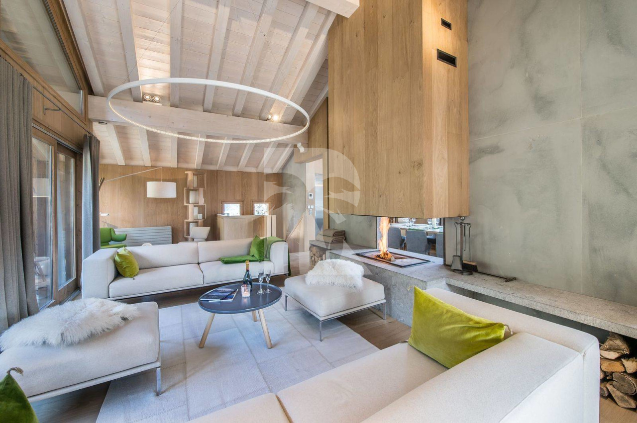 villa in Courchevel : Rent this beautiful new modern chalet in Courchevel Village for 11 guests. - Photo 5