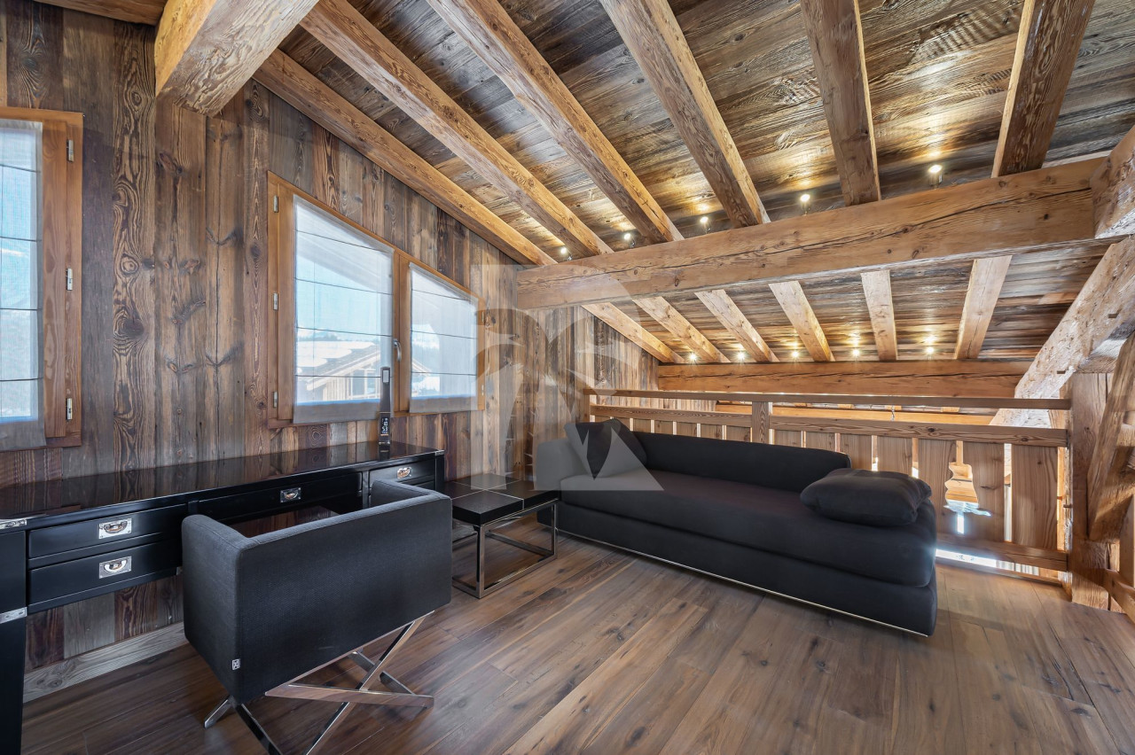 villa in Megeve : Rent this lovely family chalet for 10 guests with a large wellness area in Megeve, le Jaillet. - Photo 7