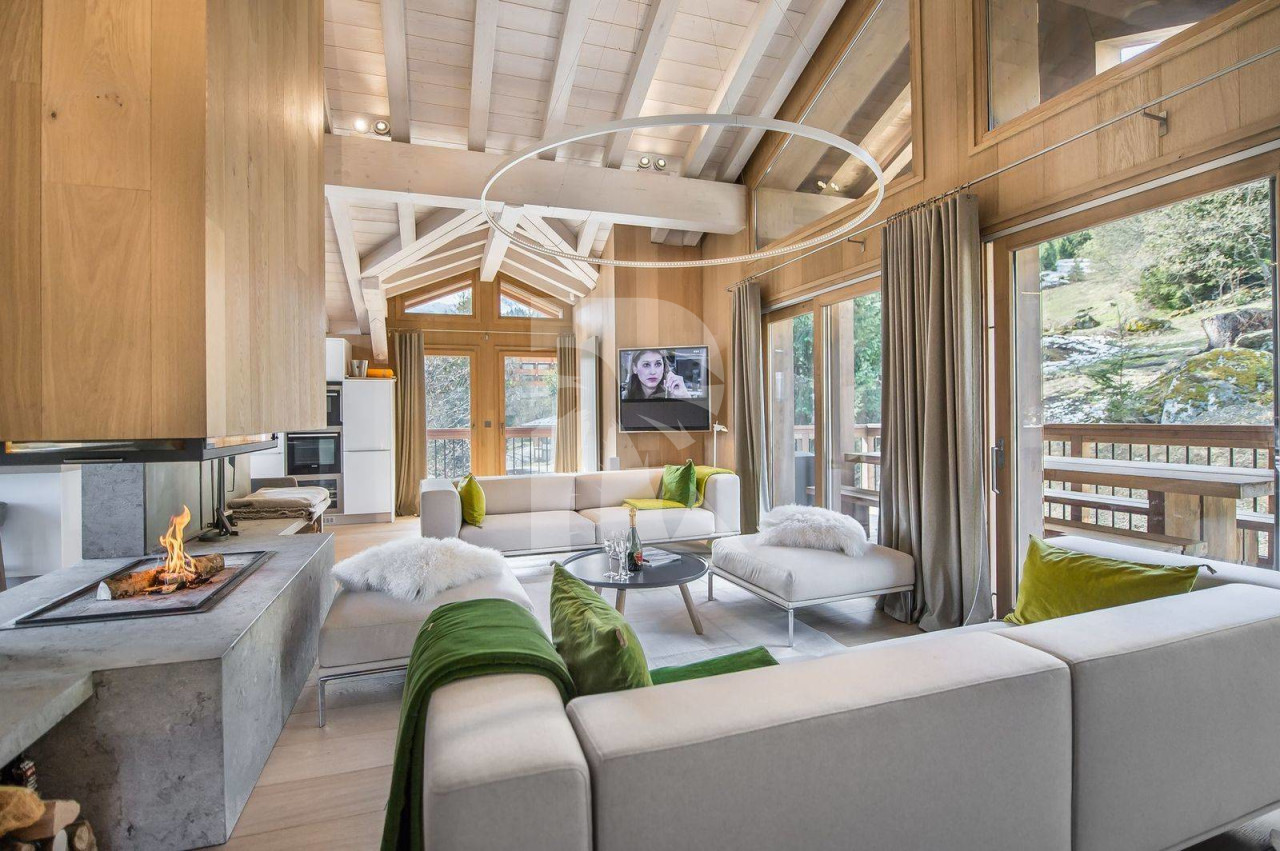 villa in Courchevel : Rent this beautiful new modern chalet in Courchevel Village for 11 guests. - Photo 11