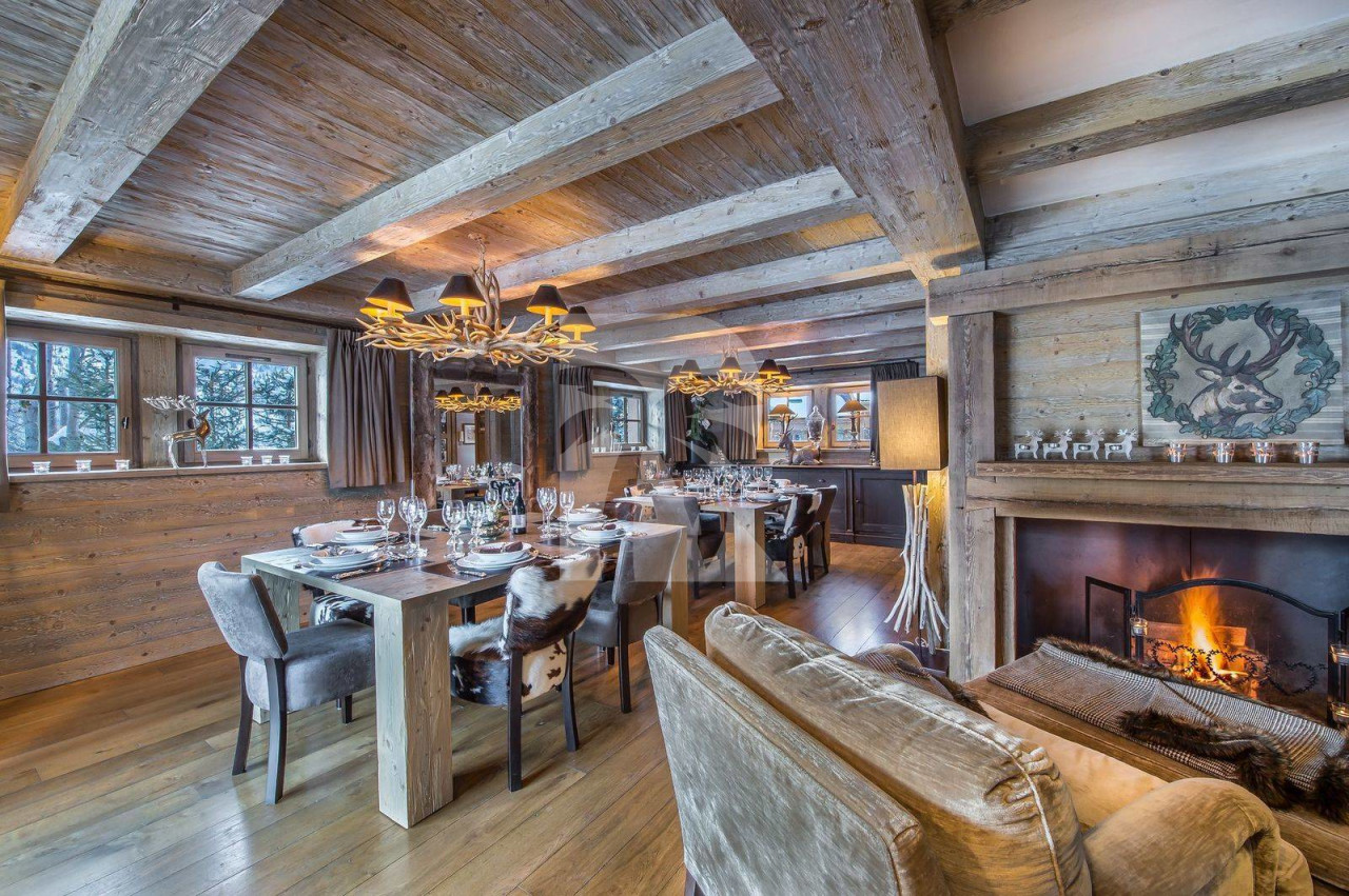 villa in Meribel : Rent one of the most luxurious chalet of Méribel with a wellness area, indoor pool for 15 guests. - Photo 3