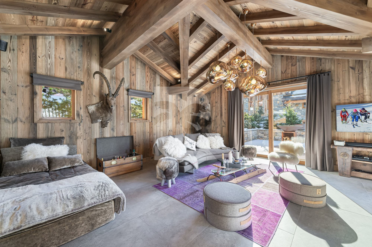 villa in St Martin de Belleville : Rent this traditional but modern chalet in La Villette area in St Martin de Belleville. - Photo 1