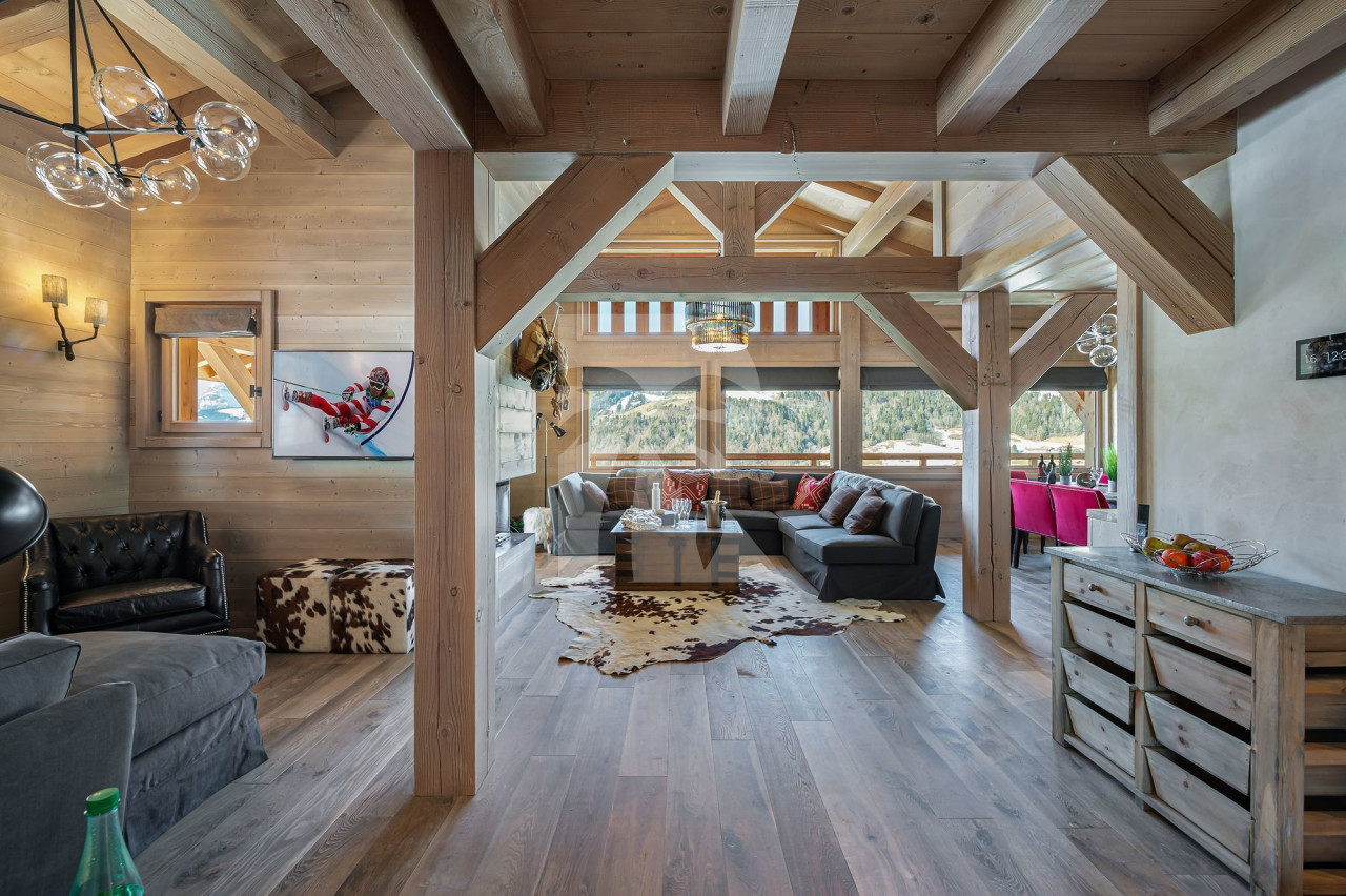 villa in Megeve : Rent this warm and welcoming chalet up to 10 guest in Megeve in the hamlet of Rochebrune - Photo 5