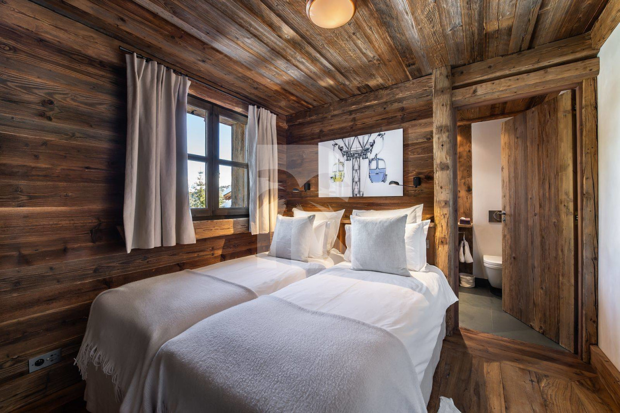 villa in Courchevel : Rent this traditional chalet located in the area of Nogentil in Courchevel 1850 - Photo 7