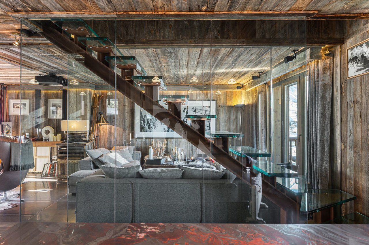villa in St Martin de Belleville : Rent this beautiful mix of traditional and modern chalet in St Martin de Belleville. - Photo 5