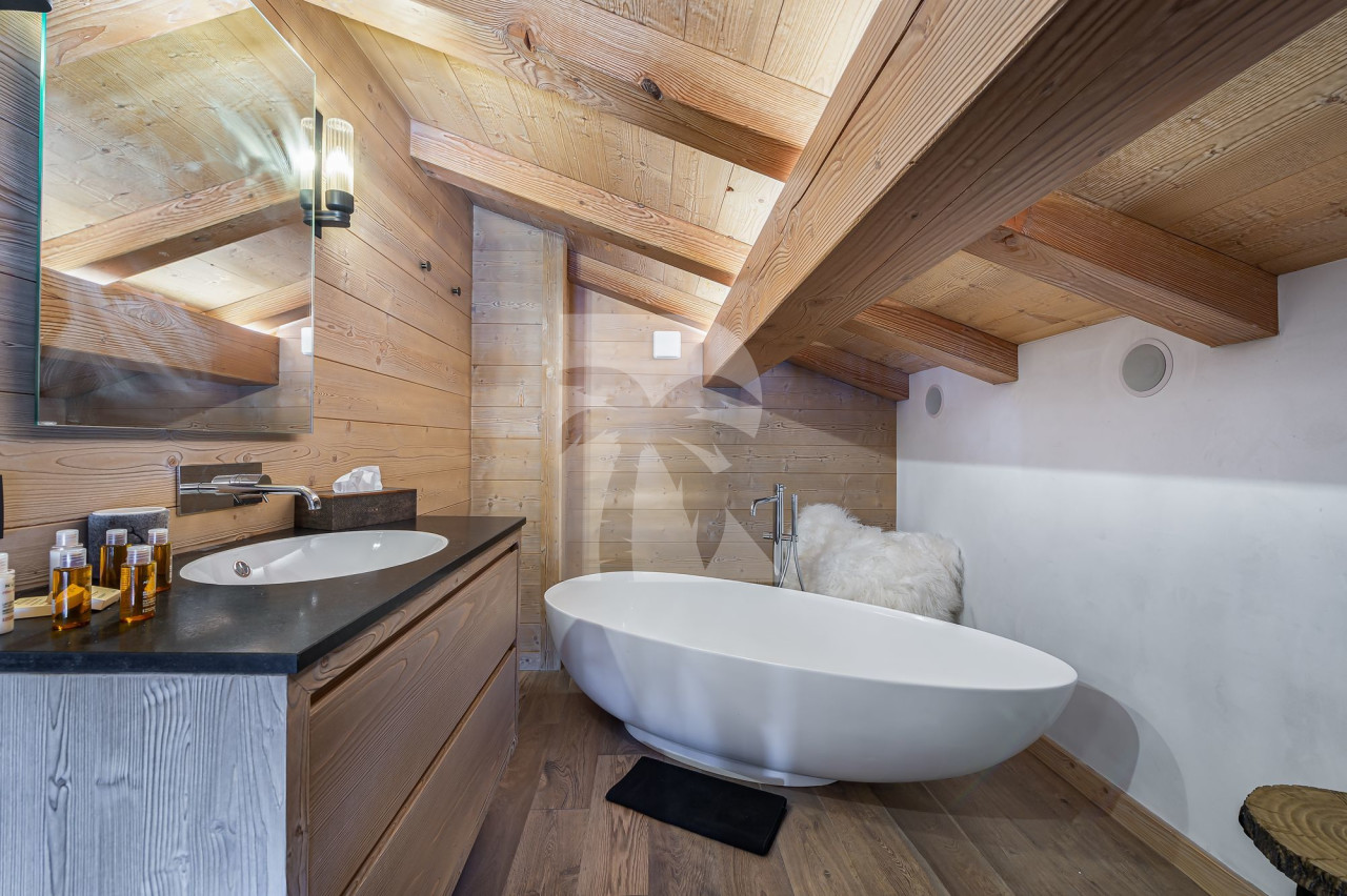 villa in Megeve : Rent this warm and welcoming chalet up to 10 guest in Megeve in the hamlet of Rochebrune - Photo 12