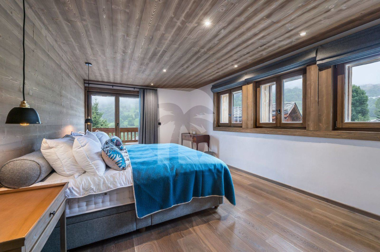 villa in Meribel : Rent this prestigious and comfortable chalet for 10 guests in Méribel Le Raffort. - Photo 12