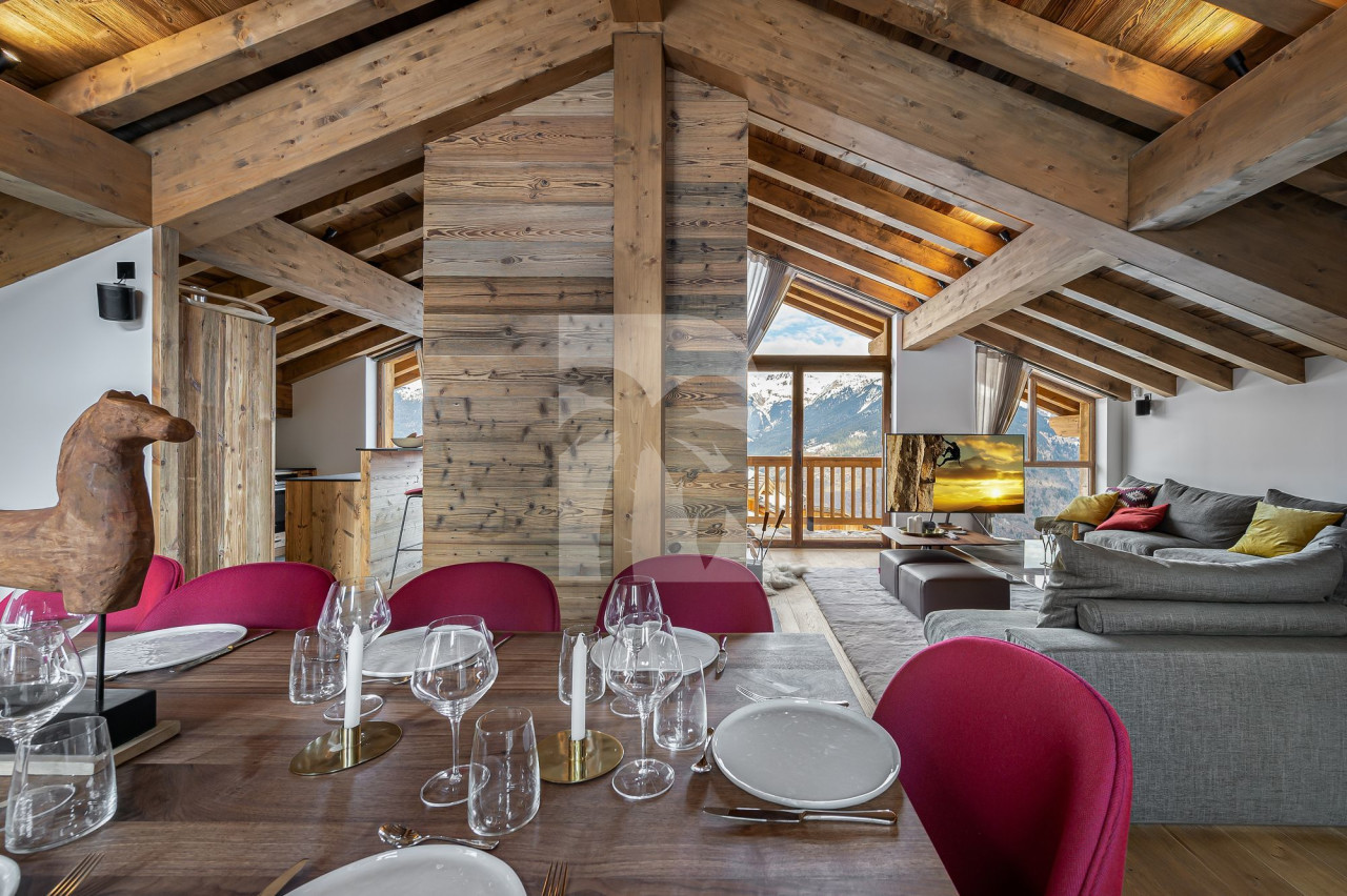 villa in Courchevel : Rent this brand new chalet in Courchevel Village for 14 guests. - Photo 11