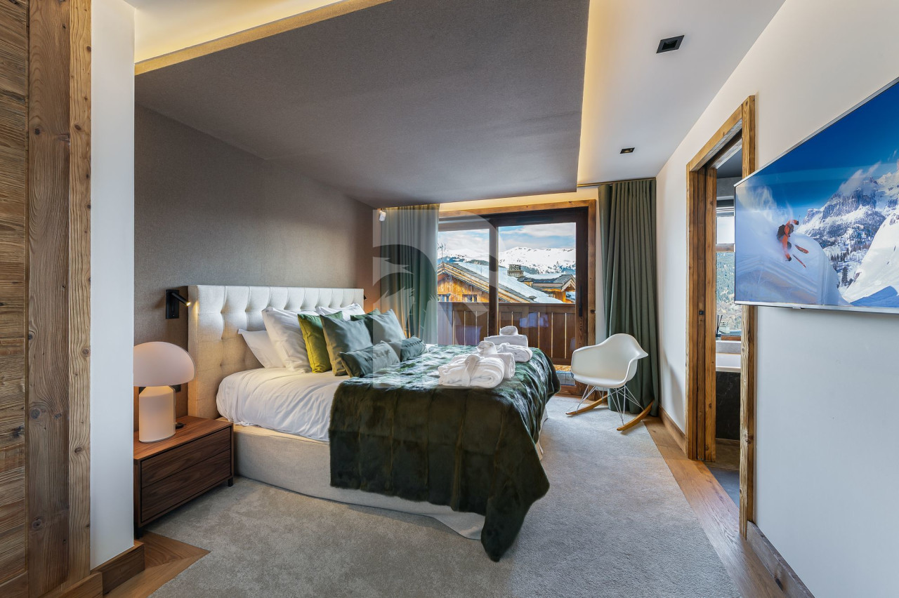 villa in Courchevel : Rent this brand new chalet in Courchevel Village for 14 guests. - Photo 7