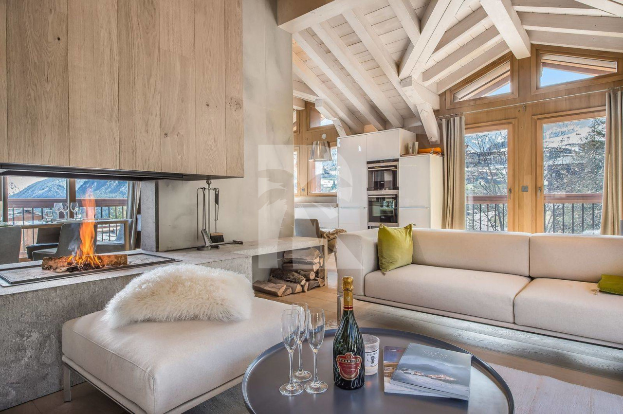 villa in Courchevel : Rent this beautiful new modern chalet in Courchevel Village for 11 guests. - Photo 6
