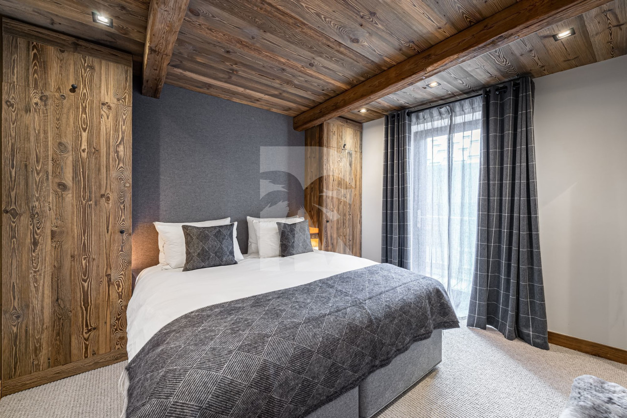 villa in St Martin de Belleville : Rent this renovated barn for 10 guest in Villarabout. - Photo 12