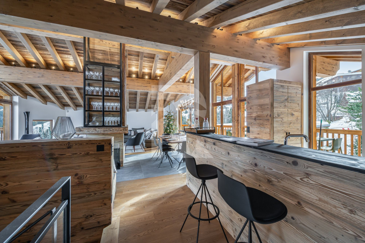 villa in Courchevel : Rent this chalet built in 2019 with all the amenities you may need for a lovely stay. - Photo 8