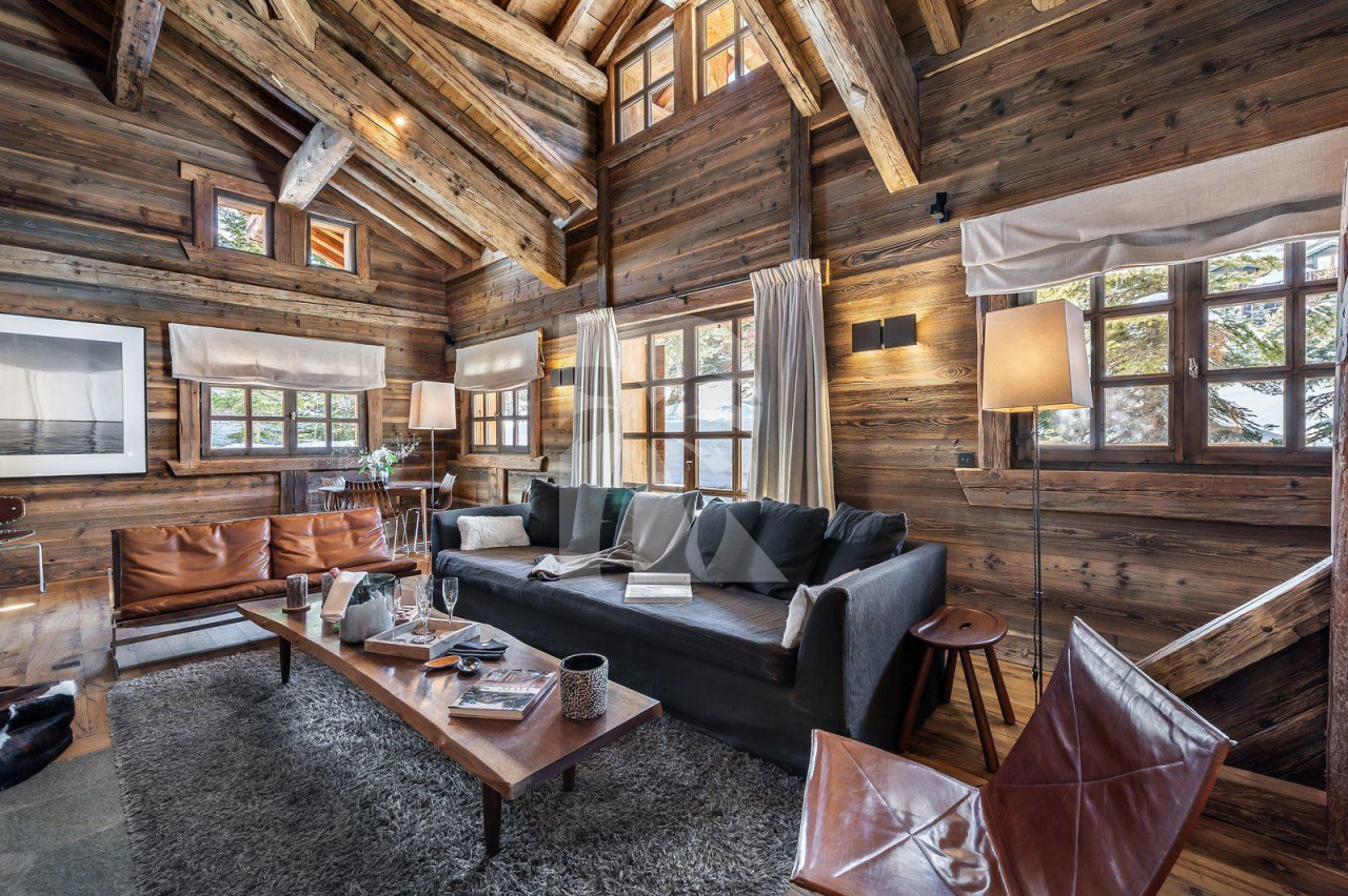 villa in Courchevel : Rent this traditional chalet located in the area of Nogentil in Courchevel 1850 - Photo 5