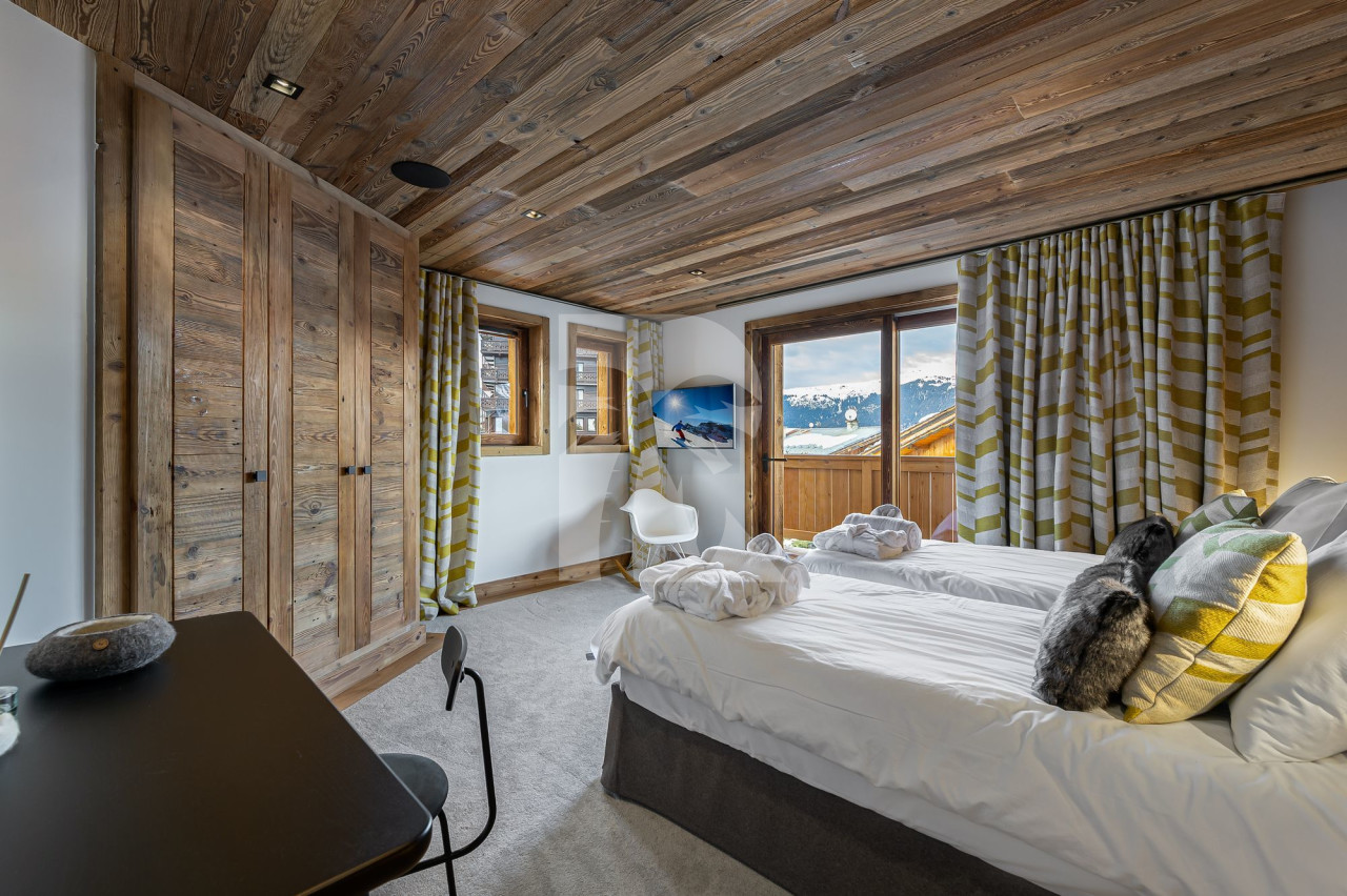 villa in Courchevel : Rent this brand new chalet in Courchevel Village for 14 guests. - Photo 10