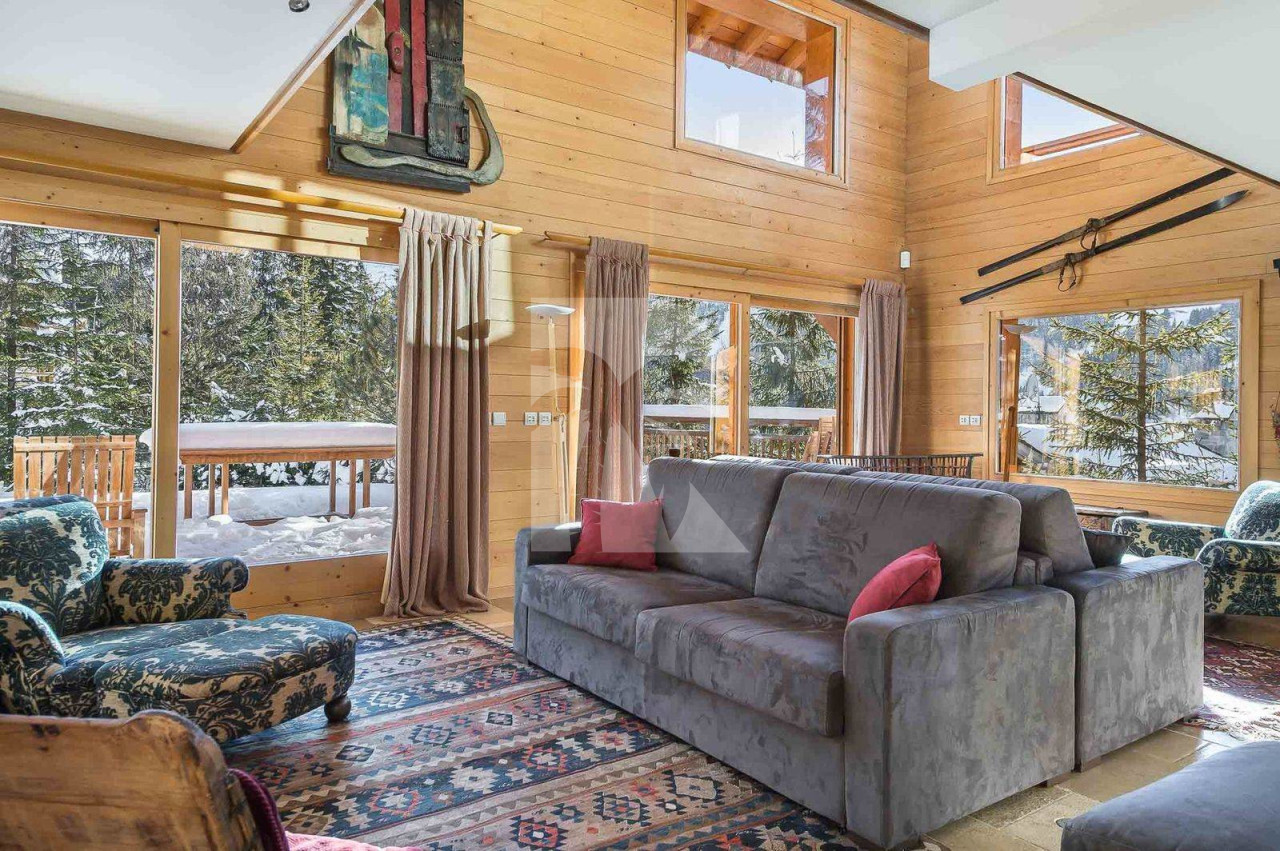 villa in Meribel : Rent this authentic family Savoyard chalet at few minutes walk form the center. - Photo 2