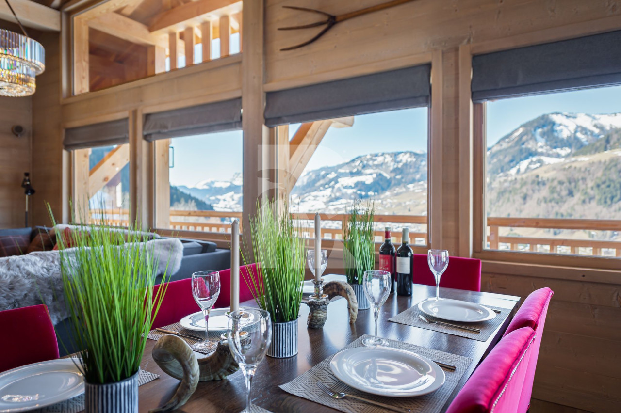 villa in Megeve : Rent this warm and welcoming chalet up to 10 guest in Megeve in the hamlet of Rochebrune - Photo 4