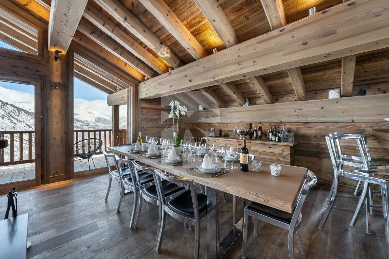 villa in St Martin de Belleville : Rent this modern chalet located in St Martin de Belleville with an indoor swimming pool - Photo 3