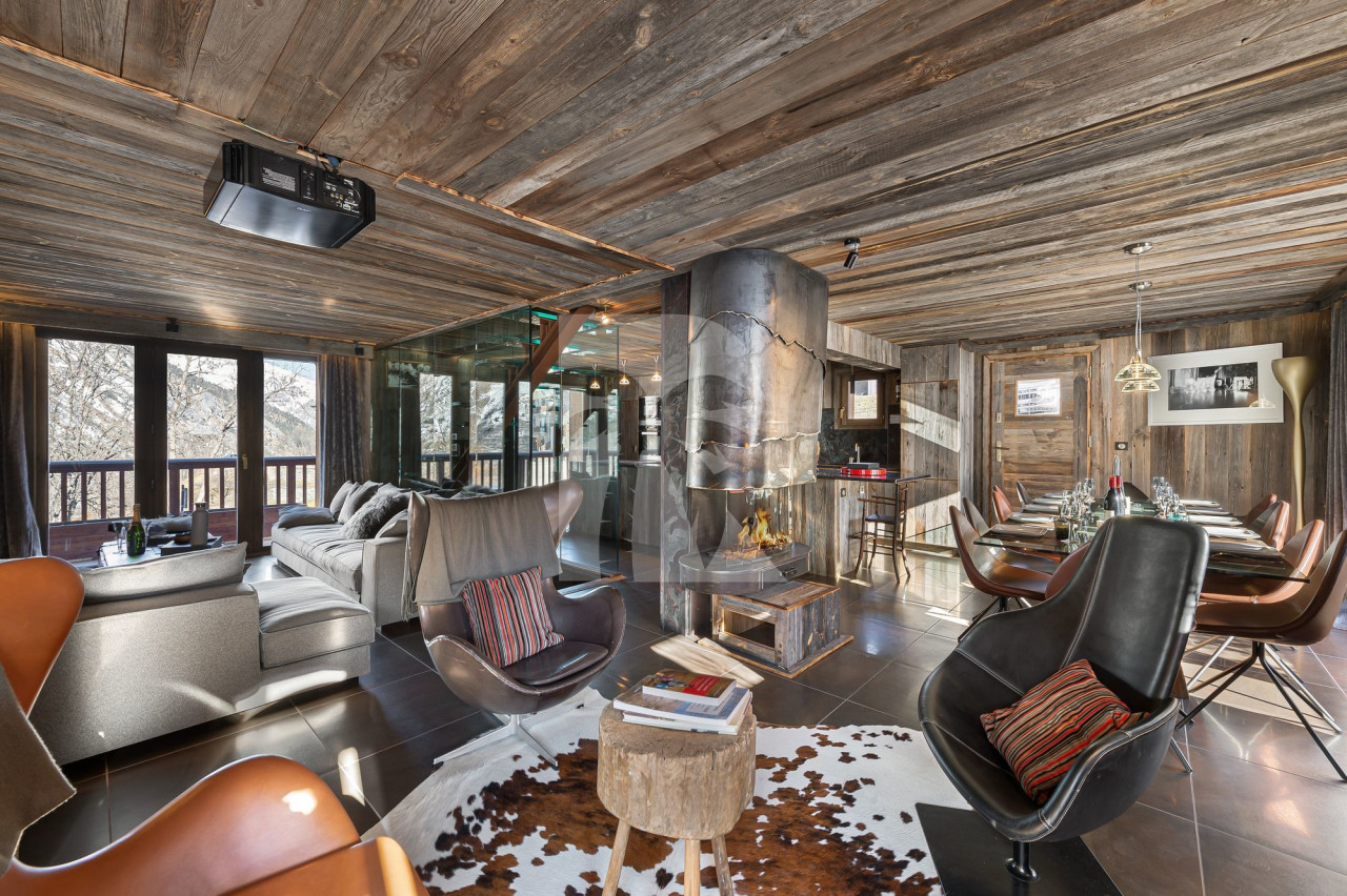 villa in St Martin de Belleville : Rent this beautiful mix of traditional and modern chalet in St Martin de Belleville. - Photo 6