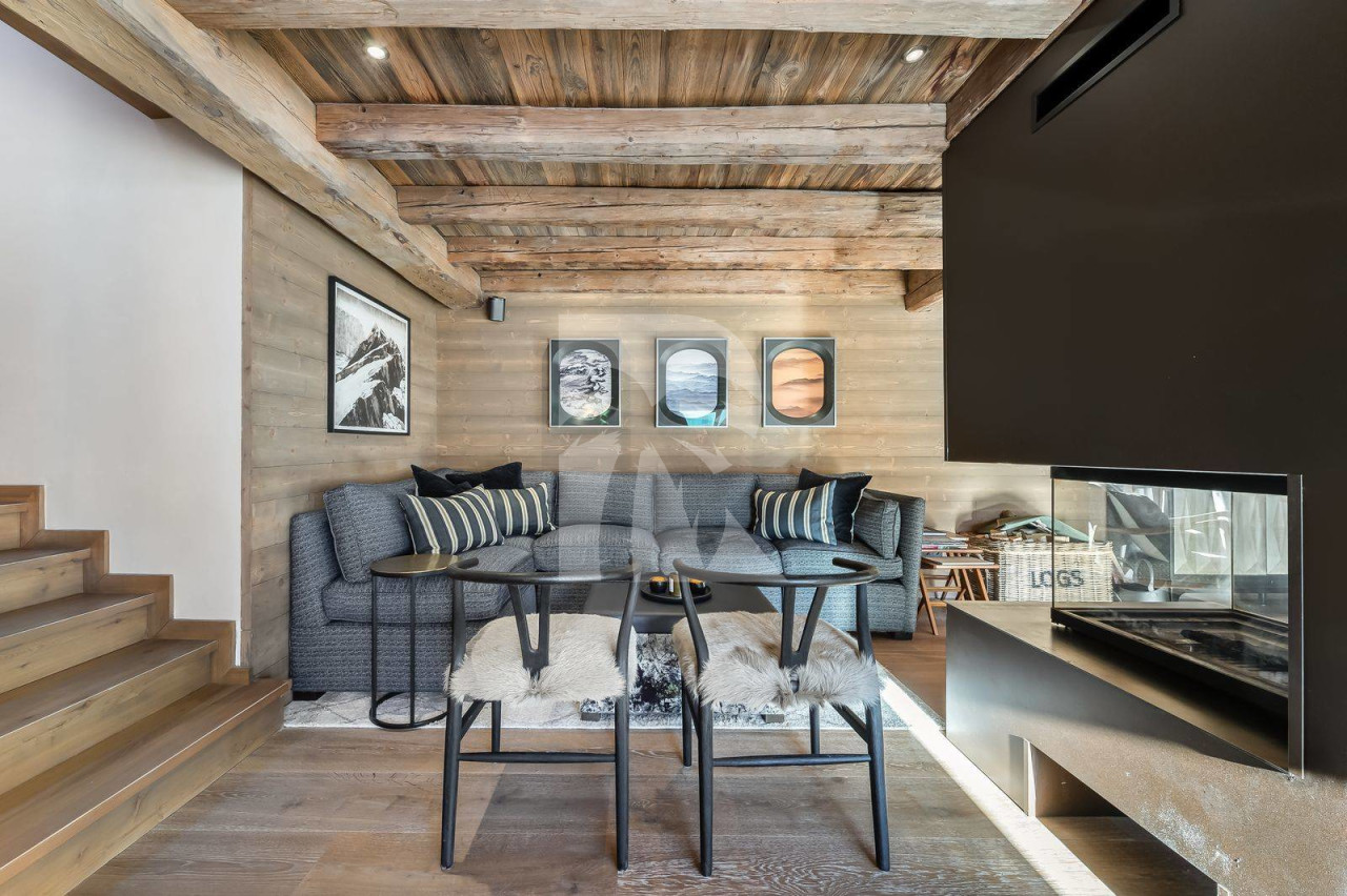 villa in Meribel : Rent this prestigious and comfortable chalet for 10 guests in Méribel Le Raffort. - Photo 3