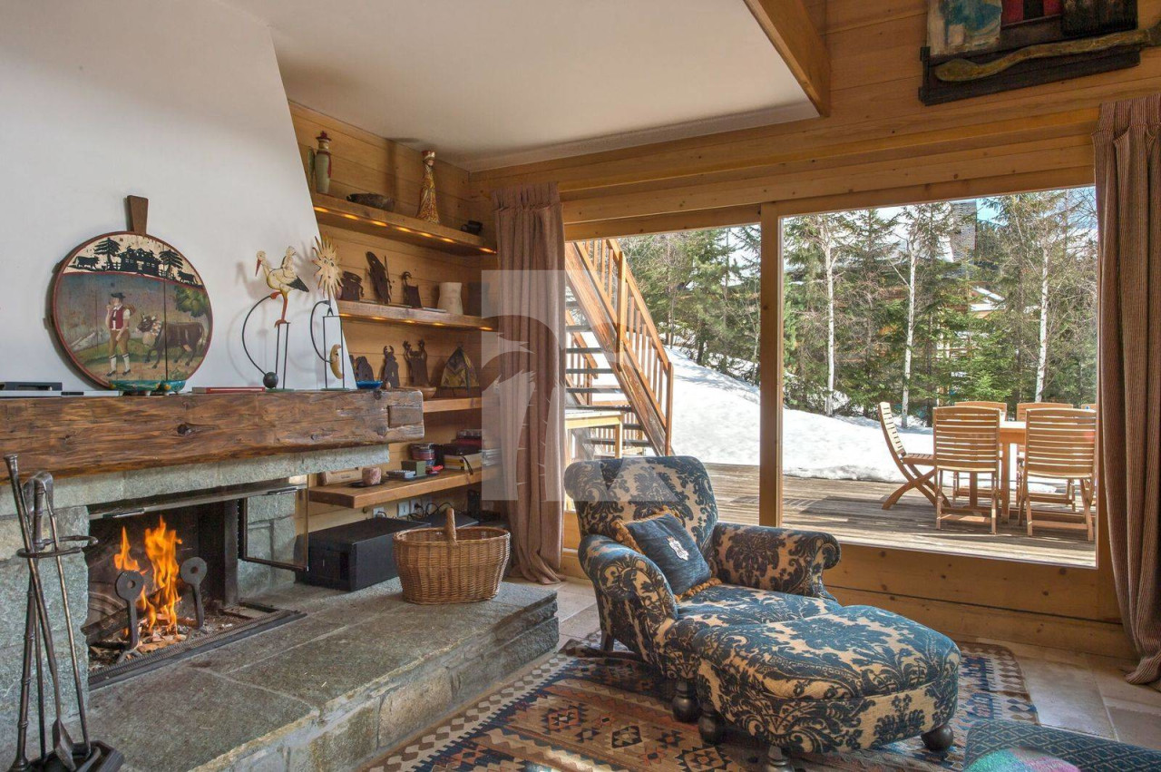 villa in Meribel : Rent this authentic family Savoyard chalet at few minutes walk form the center. - Photo 5