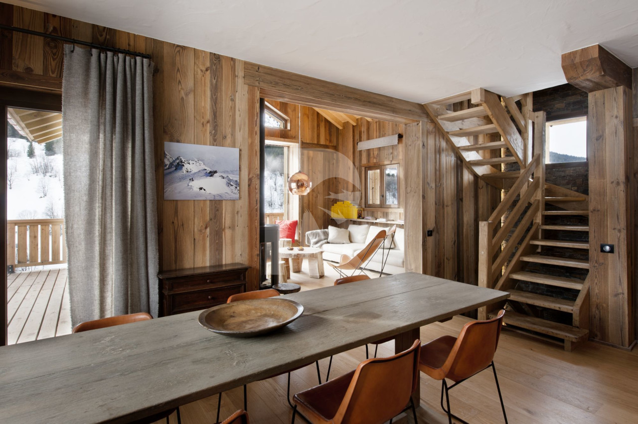 villa in Meribel : Rent this family Chalet for 10 guests in Musillon. - Photo 3
