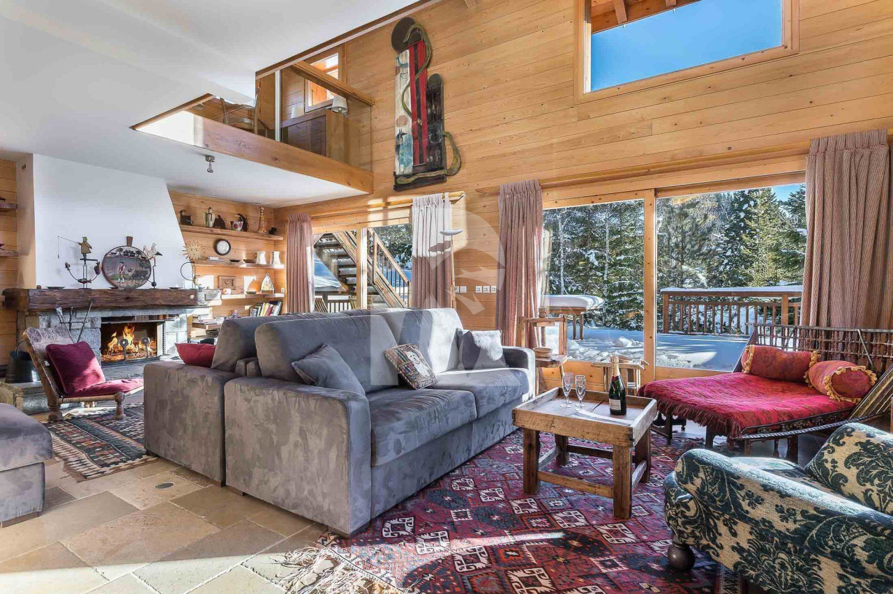 villa in Meribel : Rent this authentic family Savoyard chalet at few minutes walk form the center. - Photo 3