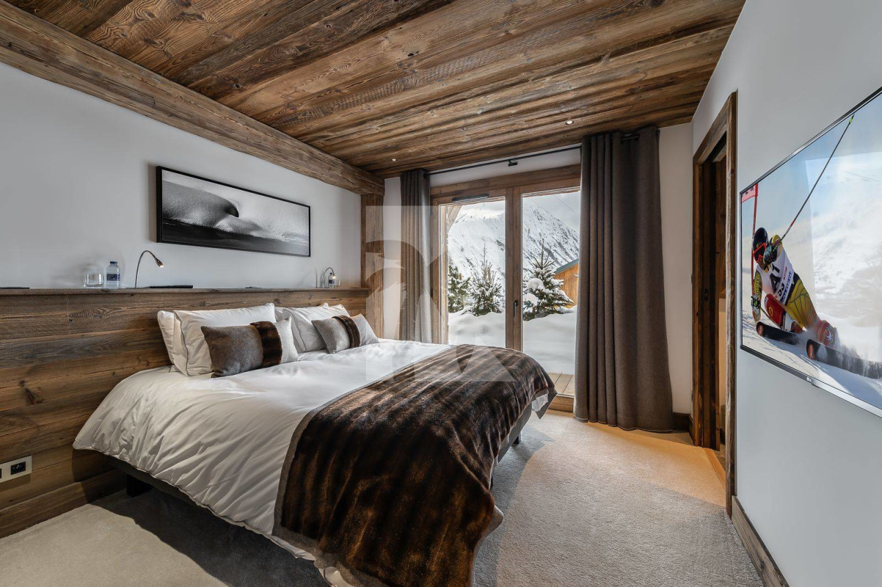 villa in St Martin de Belleville : Rent this modern and luxurious catered chalet with a lovely spa area in St Martin de Belleville. - Photo 12