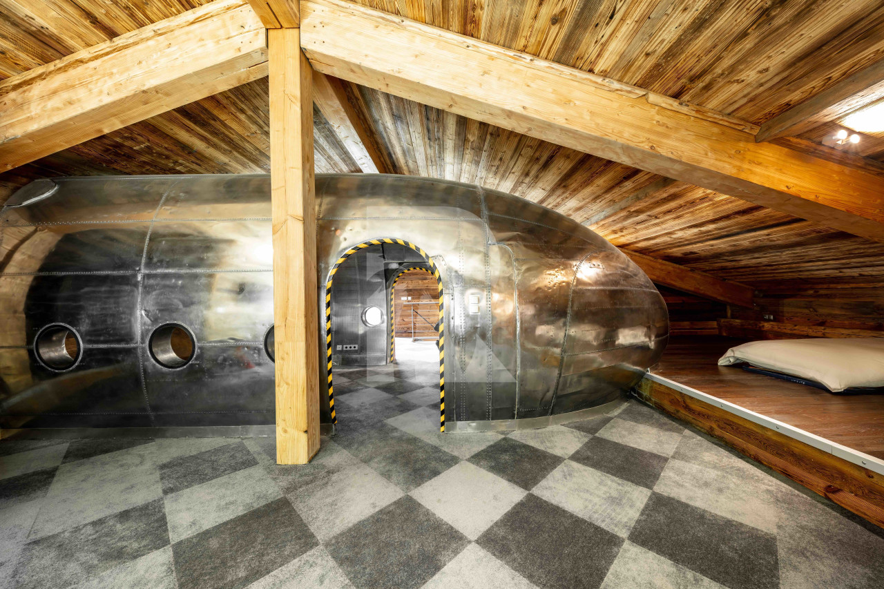 villa in Tignes : Rent this chalet with atypical decoration in Tignes Brevieres. - Photo 5