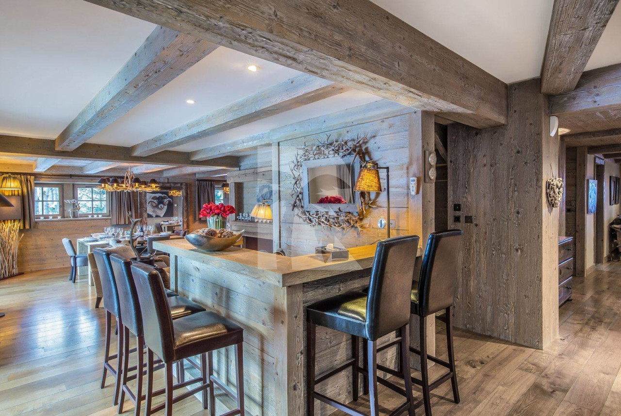 villa in Meribel : Rent one of the most luxurious chalet of Méribel with a wellness area, indoor pool for 15 guests. - Photo 6
