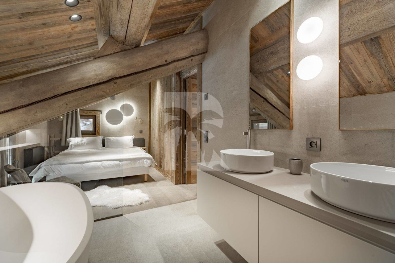 villa in Meribel : Rent  this renovated chalet at 5 mins walk from there center for 8 guests. - Photo 6