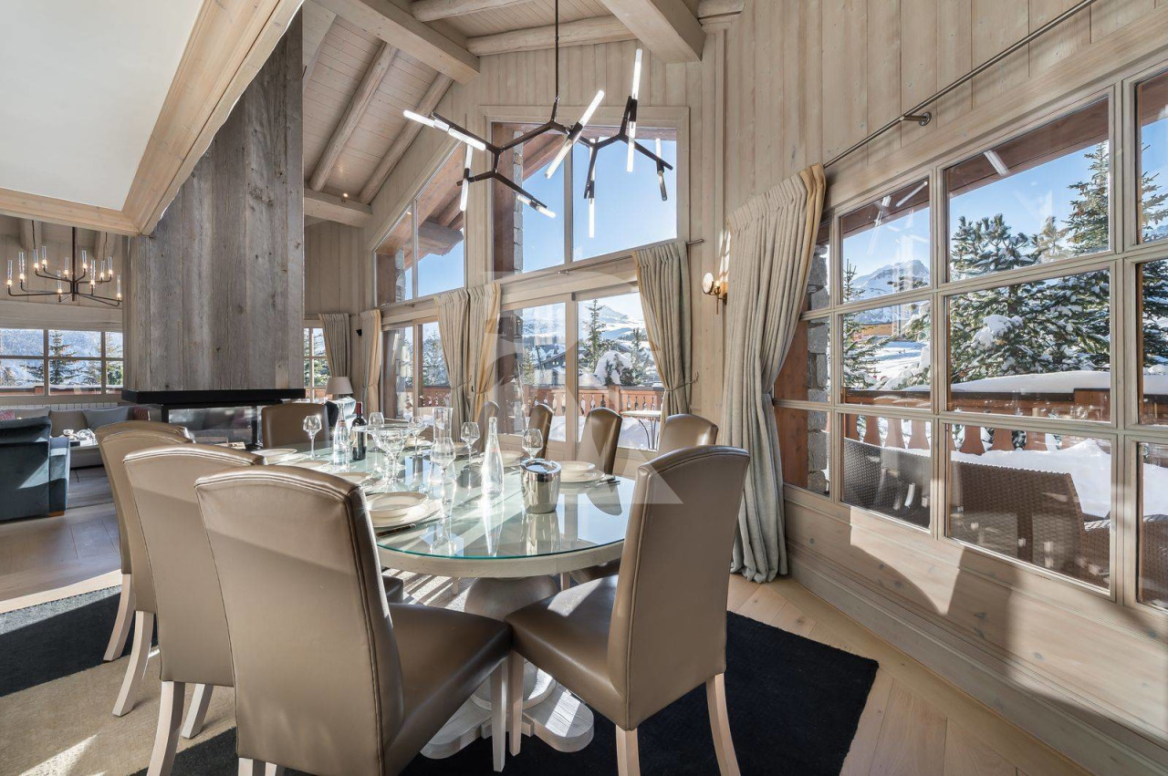 villa in Courchevel : Rent this family Chalet located in the Pralong area within fifty meters from the slopes. - Photo 10