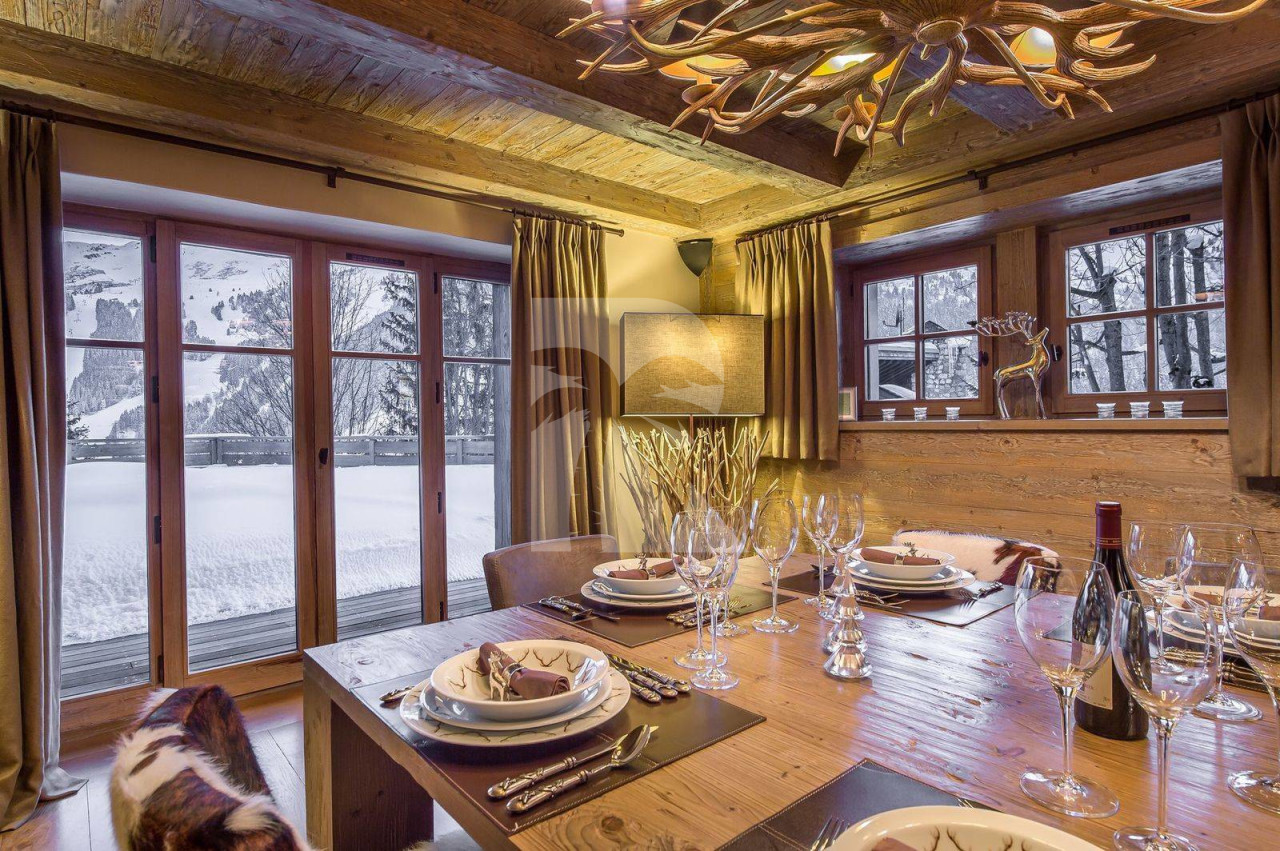villa in Meribel : Rent one of the most luxurious chalet of Méribel with a wellness area, indoor pool for 15 guests. - Photo 8