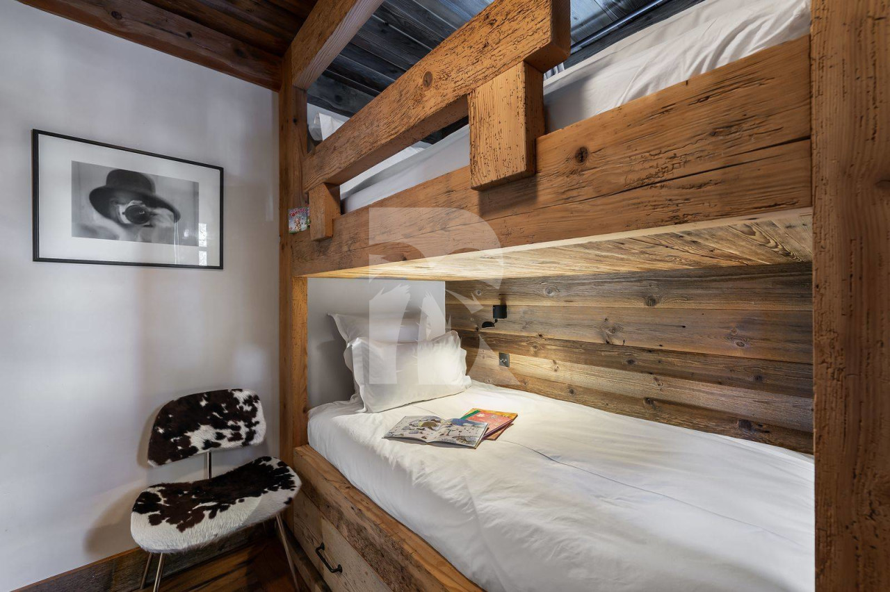 villa in Courchevel : Rent this traditional chalet located in the area of Nogentil in Courchevel 1850 - Photo 12