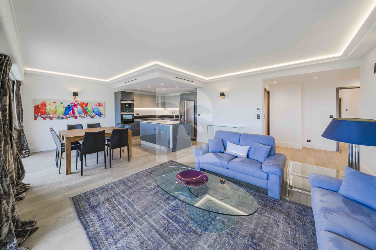 apartment in Cannes : Rent beautiful contemporary 3 bedroom apartment - Photo 3