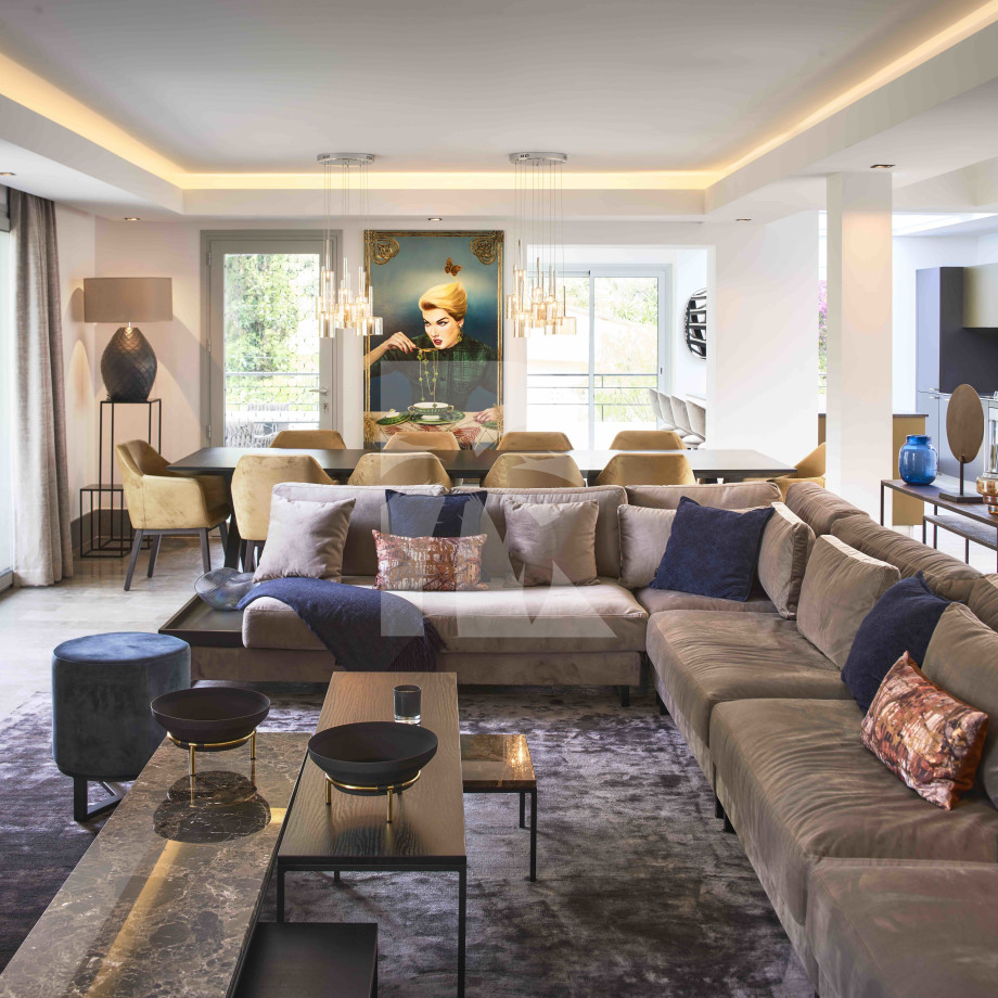 villa in Cap d'Antibes : Rent this brand new villa with a sea view on the cap d'Antibes. - Photo 6